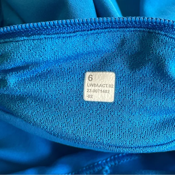 Rare Lululemon Pace Rival Mid-Rise Skirt *Long Poolside Blue Size 6 - Image 7