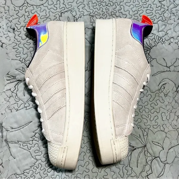Adidas x Girls Are Awesome Superstar Plateau Women's size 8.5 FW8084 2020💛 - Image 3