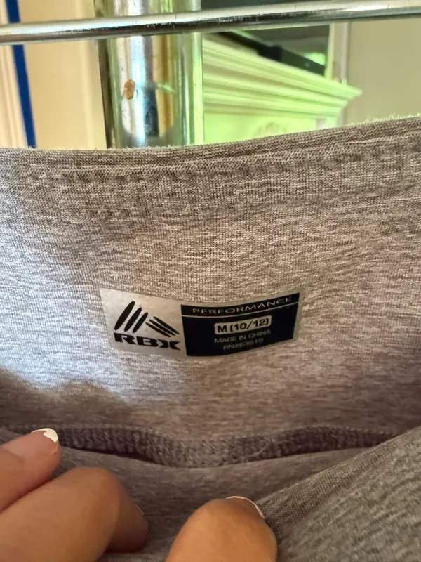 RBX Active heather gray yoga pants - Image 2