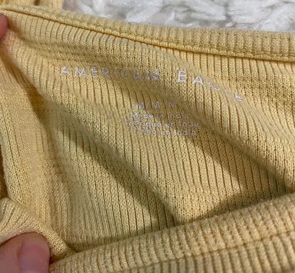 American Eagle Yellow Tank Top - Image 2
