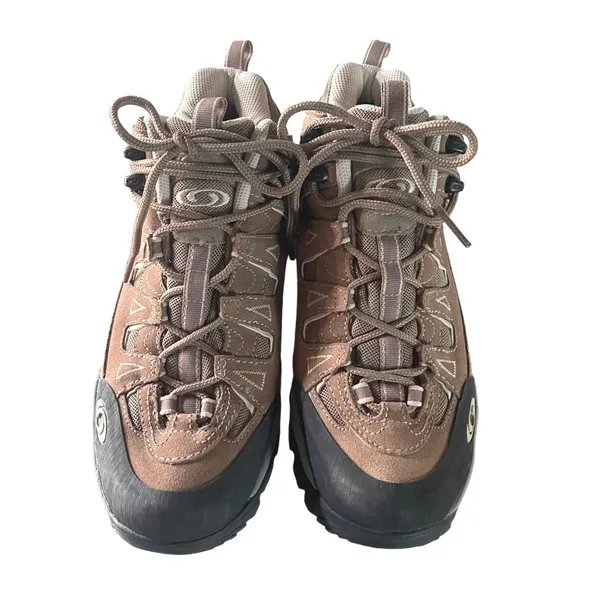 Salomon Vtge Hiking Boots Women Brown Gore-Tex Waterproof Gorpcore Contagrip Mid - Image 2