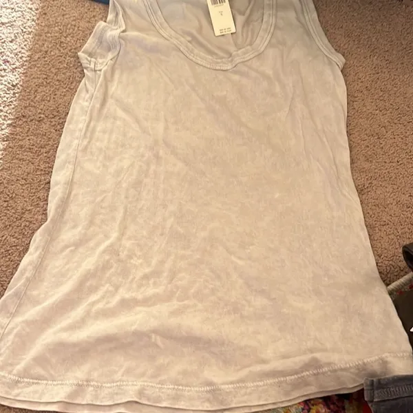 NWT anthropologie t.la grey blouse small‎ - Image 2