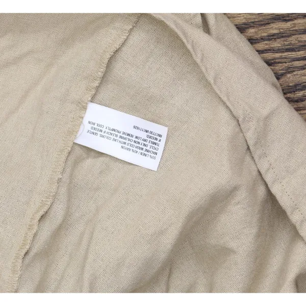 NWT Isabel Maternity By Ingrid & Isabel Button-Up Maternity Shirt Taupe Brown XS - Image 7