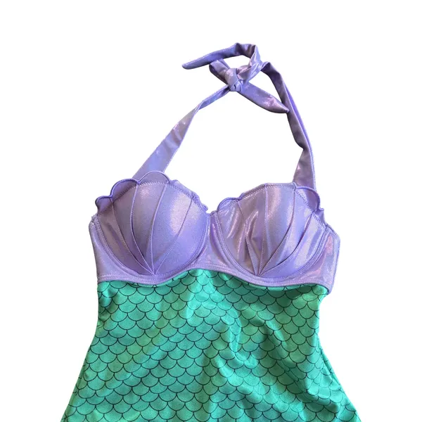 Disney Little Mermaid One-Piece Swimsuit Size: M - Image 3