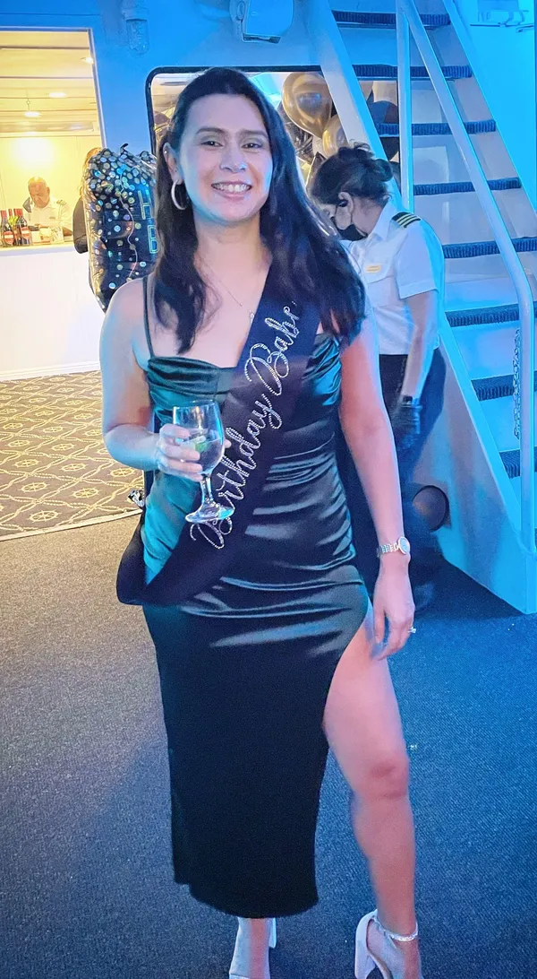 Windsor Lola Satin Dress - Image 13