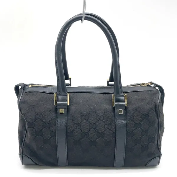 Gucci mini Boston bag canvas and leather - Image 5