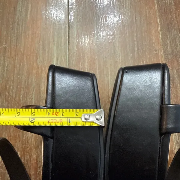 Y Not Y2K Black Platform Heels Size 9 - Image 10