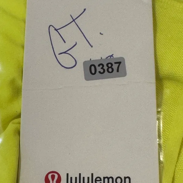 NEW Lululemon Court Rival HR Skirt Long Women 0 Highlight Yellow Neon Tiered - Image 7