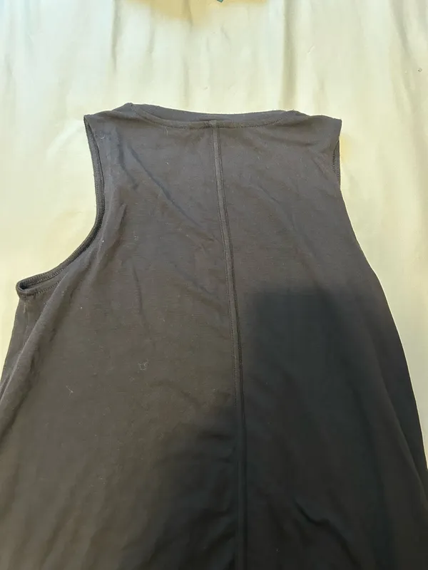 Athleta Asymmetrical Tank Top Black - Image 7