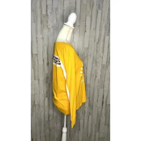 NWT Minnesota Golden Gophers Women's Long Sleeve Yellow T-Shirt Size Small‎ - Image 2