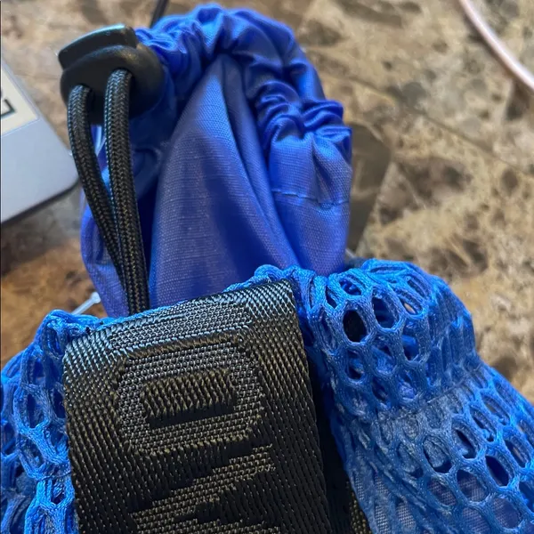 Free People Blue Mesh Sling Bag - Image 6