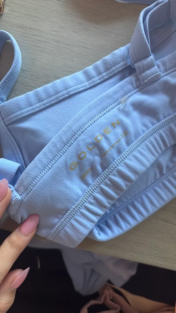RARE color - Aritzia golden workout set - Image 3