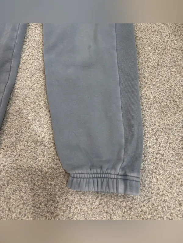 TNA Aritzia Sweatfleece Boyfriend Sweatpants Cozy Fleece Joggers Womens XS Gray - Image 12
