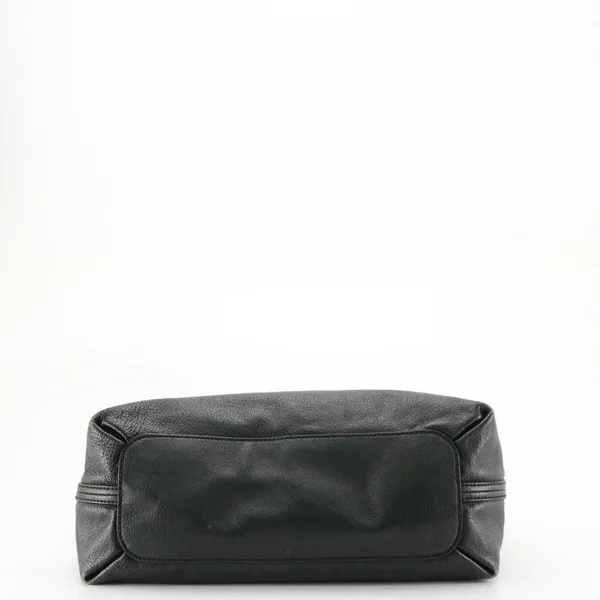 Chloe Black Leather "Elsie" Bowler Style Bag - Image 4