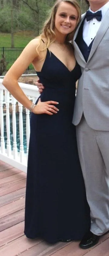 Lulus Navy Dress - Image 4
