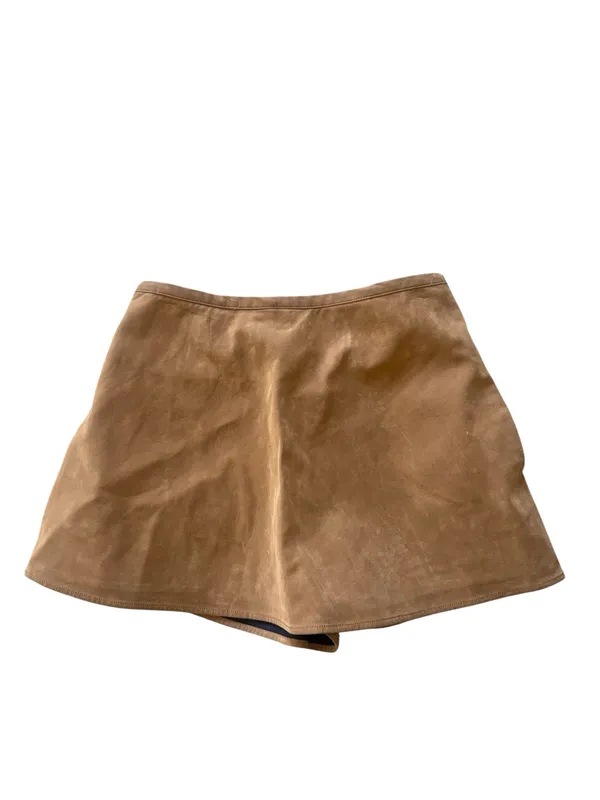NWOT FREE PEOPLE X We The Free Paradise Found Suede Skort pocket M - Image 6