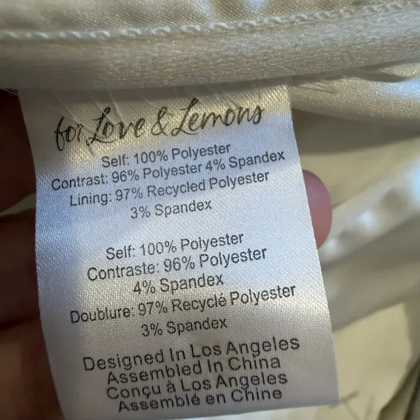 NWT FOR LOVE & LEMONS‎ Evelyn Floral Velvet Corset Top size Medium - Image 7