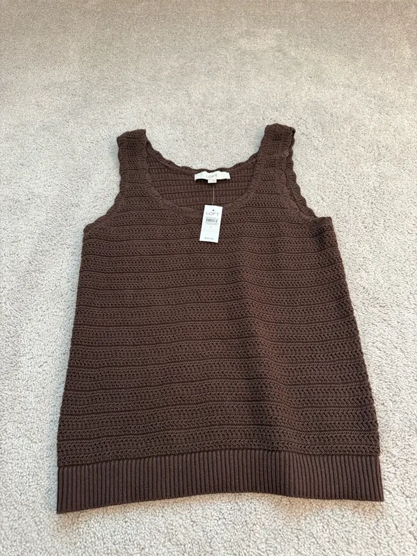Brown Loft Tank Top - Image 2