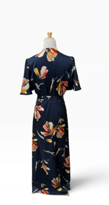 Love Stitch Deisy wrap maxi dress large - Image 4