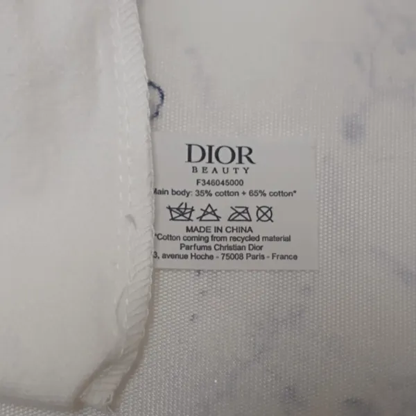DIOR White STORAGE cover/pouch/dust bag Small DUST BAG New No Tag - Image 6
