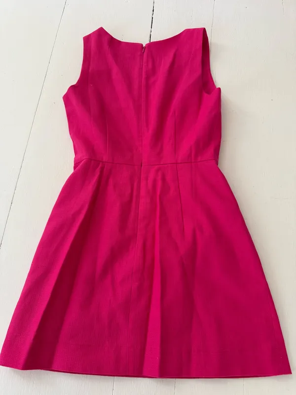 J crew hot pink sleeveless dress - Image 3