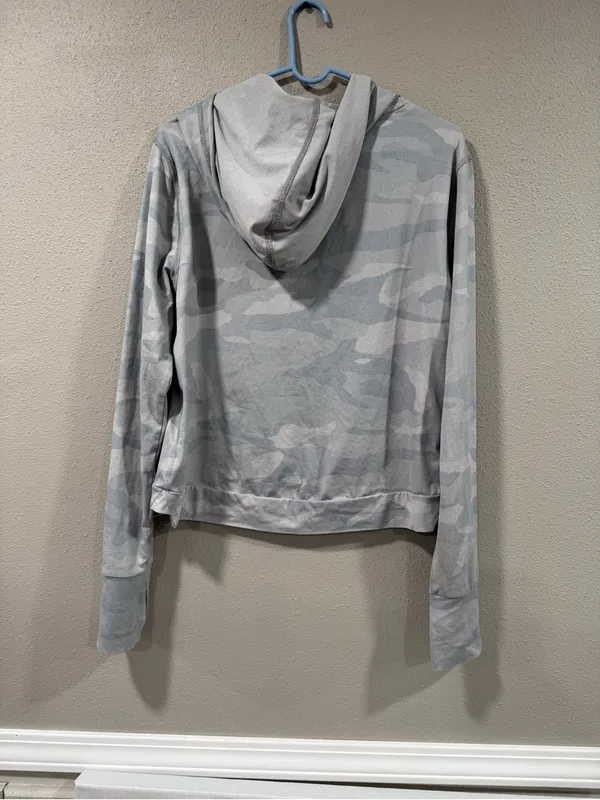 Spyder Active Women’s Gray Camouflage Hoodie - Image 5
