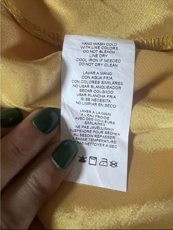 Vtg Bebe Slip Dress Womens S Midi Drape Neckline Satin 90s Grunge Y2K whimsy - Image 5
