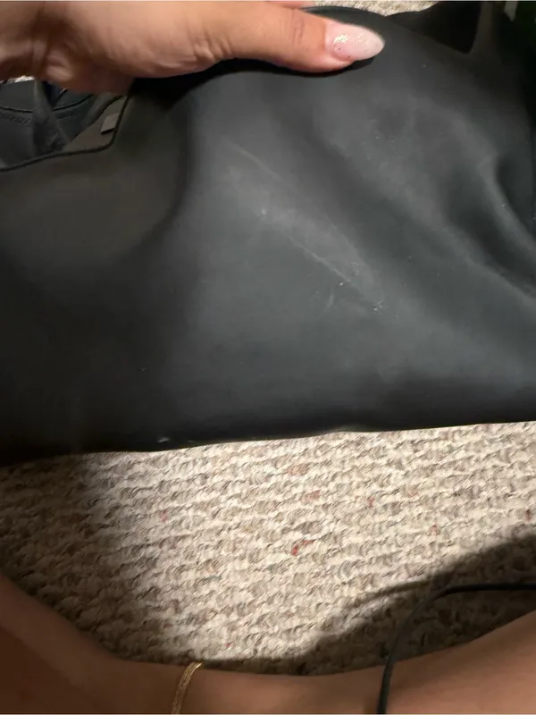 Jimmy Choo Black Duffel Bag- Jimmy Choo Weekender Bag - Image 8