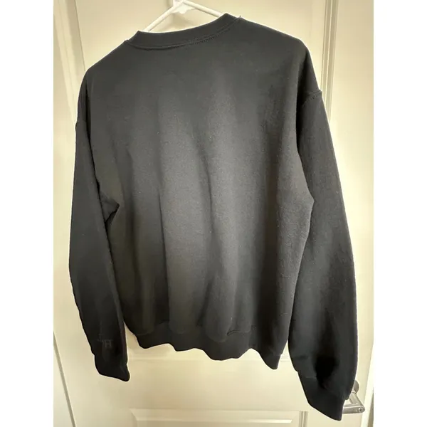 Bride Black Crewneck Personalized Sleeve H <3 T Sweatshirt Women's Sz M - Image 2