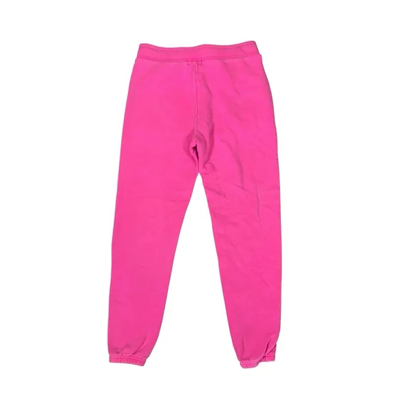 UGG Womens S Hot Pink Fleece Jogger Sweatpants Drawstring - Image 2
