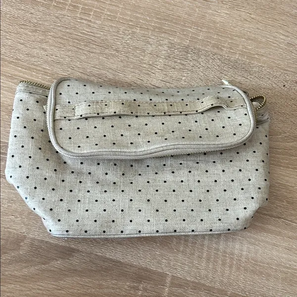 Kate Spade Polka Dot Tan Pouch - Image 3
