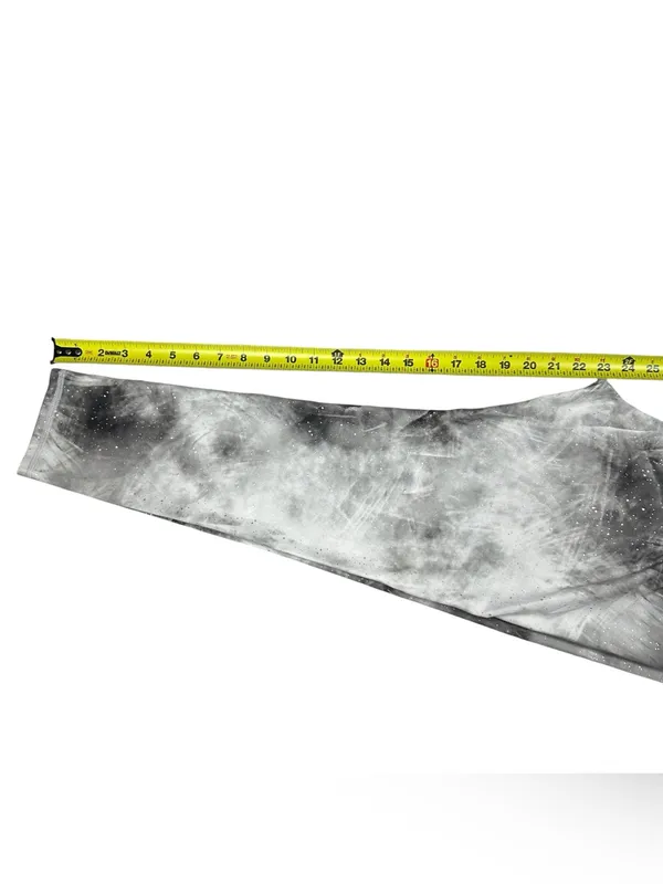 CALIA by Carrie Underwood Black & White Cloud Wash High-Waist Leggings - Image 6