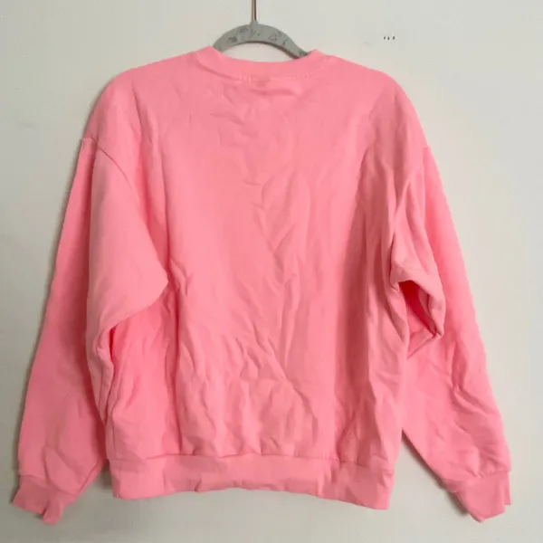 ALO Accolade Crew Neck Pullover Neon Bubblegum S - Image 8