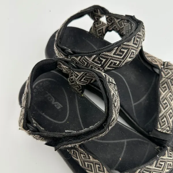Teva Women's Sandal 9 Black Sport Hiking Water Strap Sandals Pattern‎ Outdoor - Image 9
