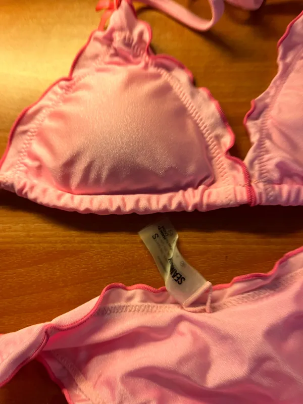 Seamolly Pink Ruffle Bikini - Image 3