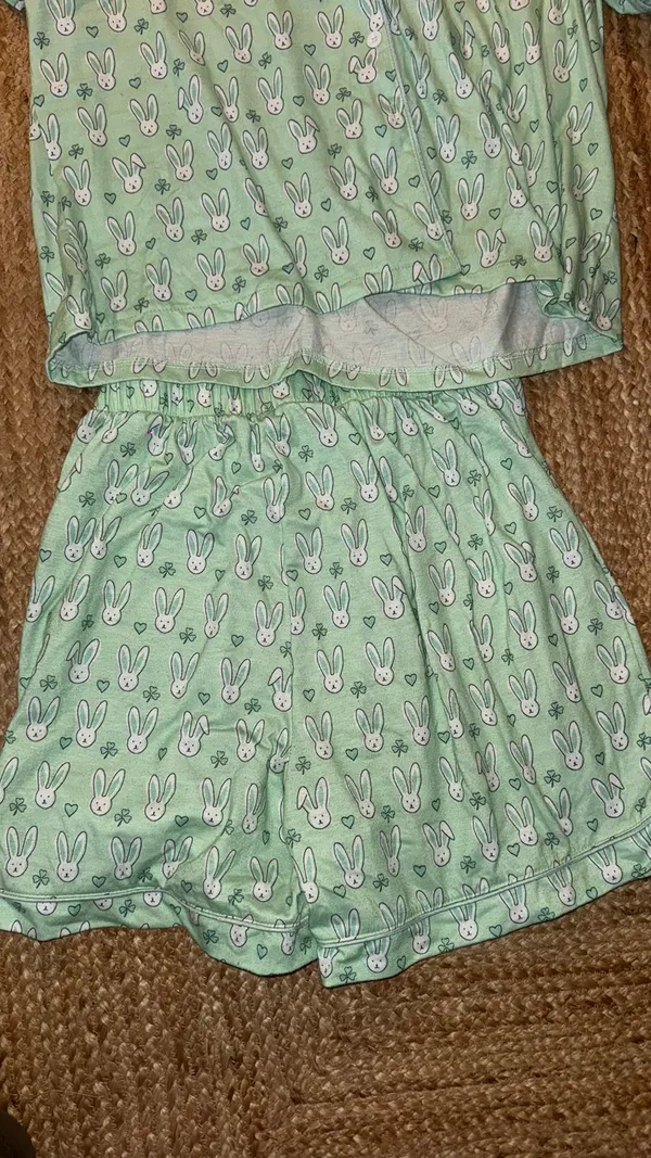 Bunny pajamas Green Size M - Image 3