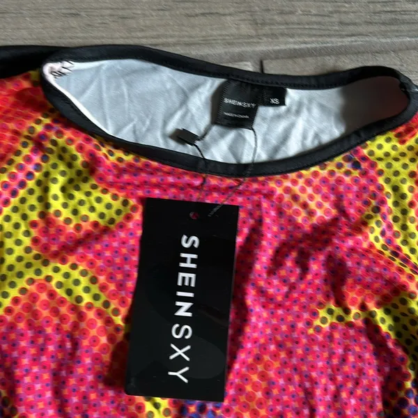 SHEIN sxy heat map mini dress - Image 3