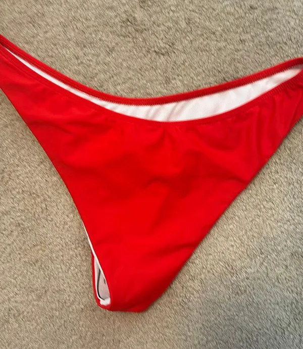 Red Shein Bikini Bottom  - Image 3