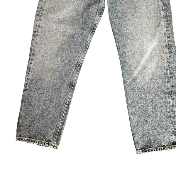 AGOLDE High Rise Straight Crop Jeans ALTERED Size 23 90s Crop - Image 3