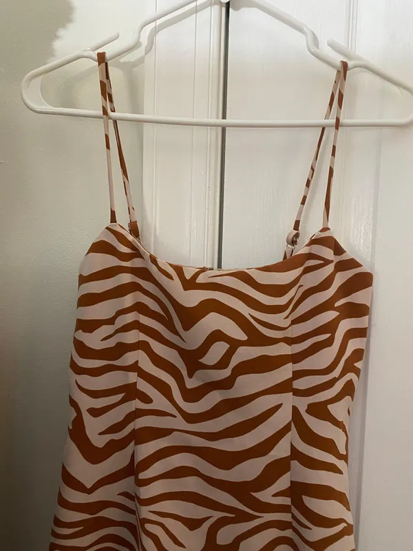 Lovers + Friends Revolve Zebra Cocktail Dress - Image 3