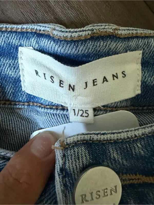 NWT Risen Jeans Light Blue Women's Cropped Wide-Leg shorts - Image 2