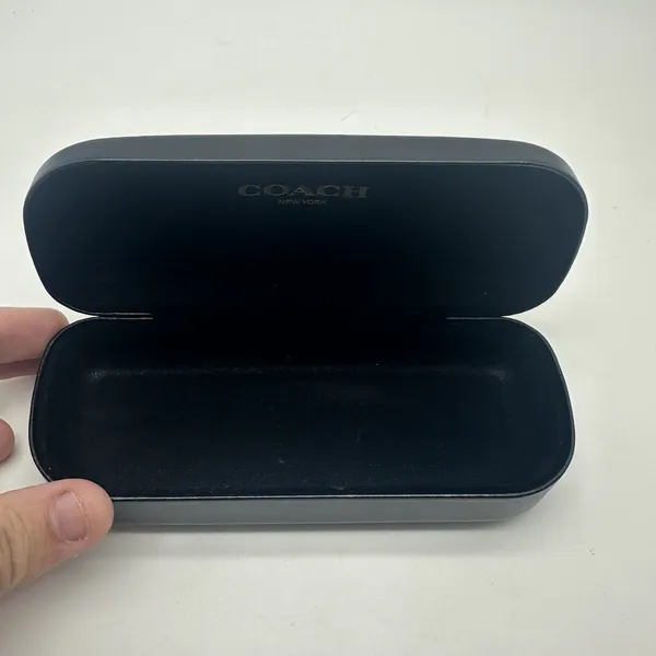 Coach New York Black Eyeglasses/Sunglasses Hard Case - Image 7
