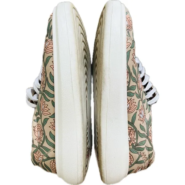 Anthropologie Llani Botanical Platform Sneakers Women's Shoes 40 9 Tropical‎ - Image 5