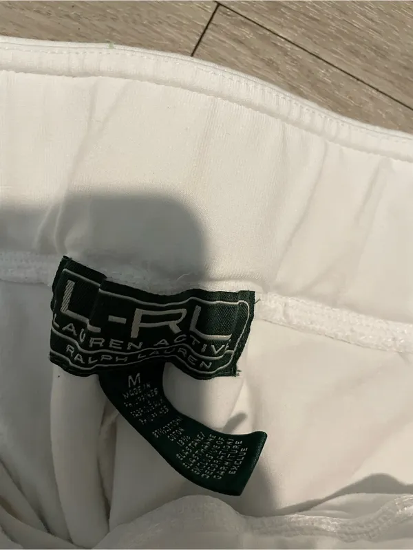 Ralph Lauren Women's White Drawstring sweatpants - Image 2