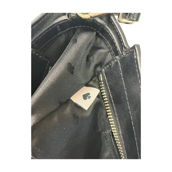 Kate Spade Patterson Drive Geraldine Satchel Black Pebbled Leather Crossbody - Image 6