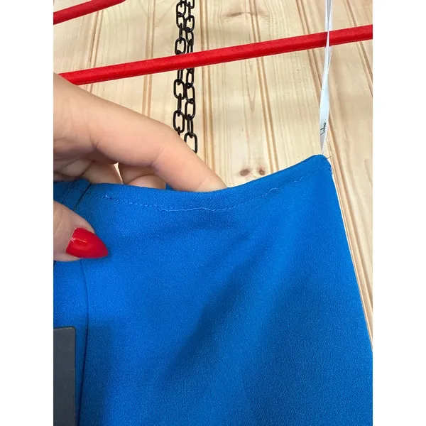 NWT Lulus Keeper of My Heart Blue One-Shoulder Maxi Dress Holiday Party Size S - Image 7