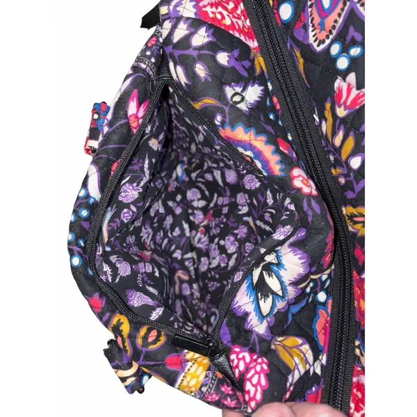 Vera Bradley Maplewood Forest Print Satchel Handbag - Image 6