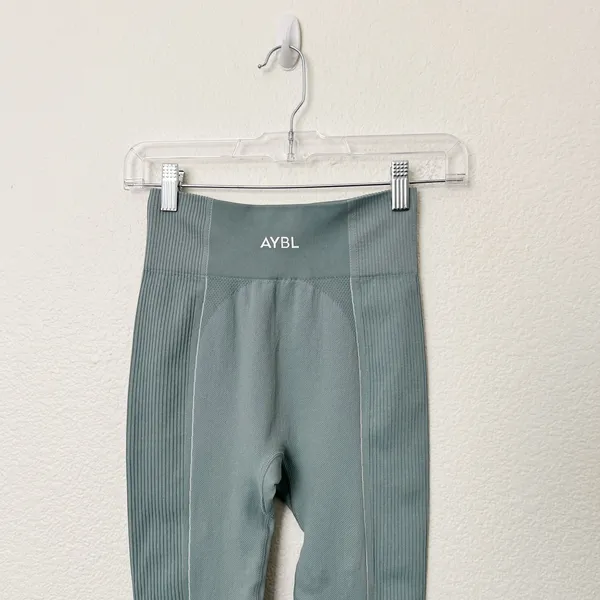 [AYBL] Teal Seamless Reflex Sports Bra & Legging Matching Set Size Small S - Image 7