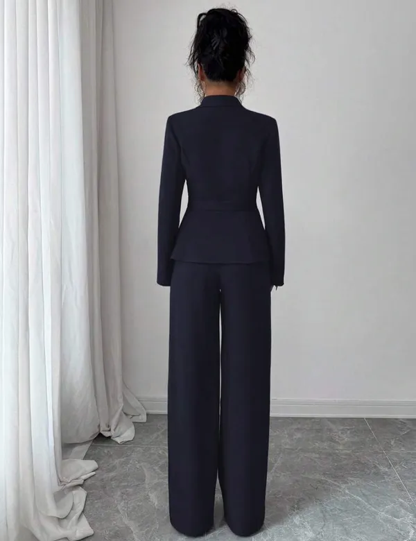 Navy blue suit set - Image 3