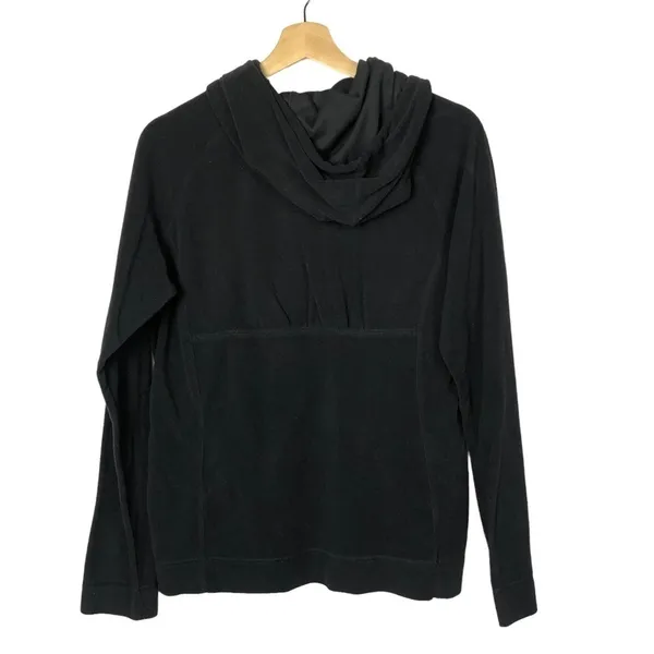 Columbia Glacial Fleece III Black Pullover‎ Hooded Sweatshirt L - Image 2